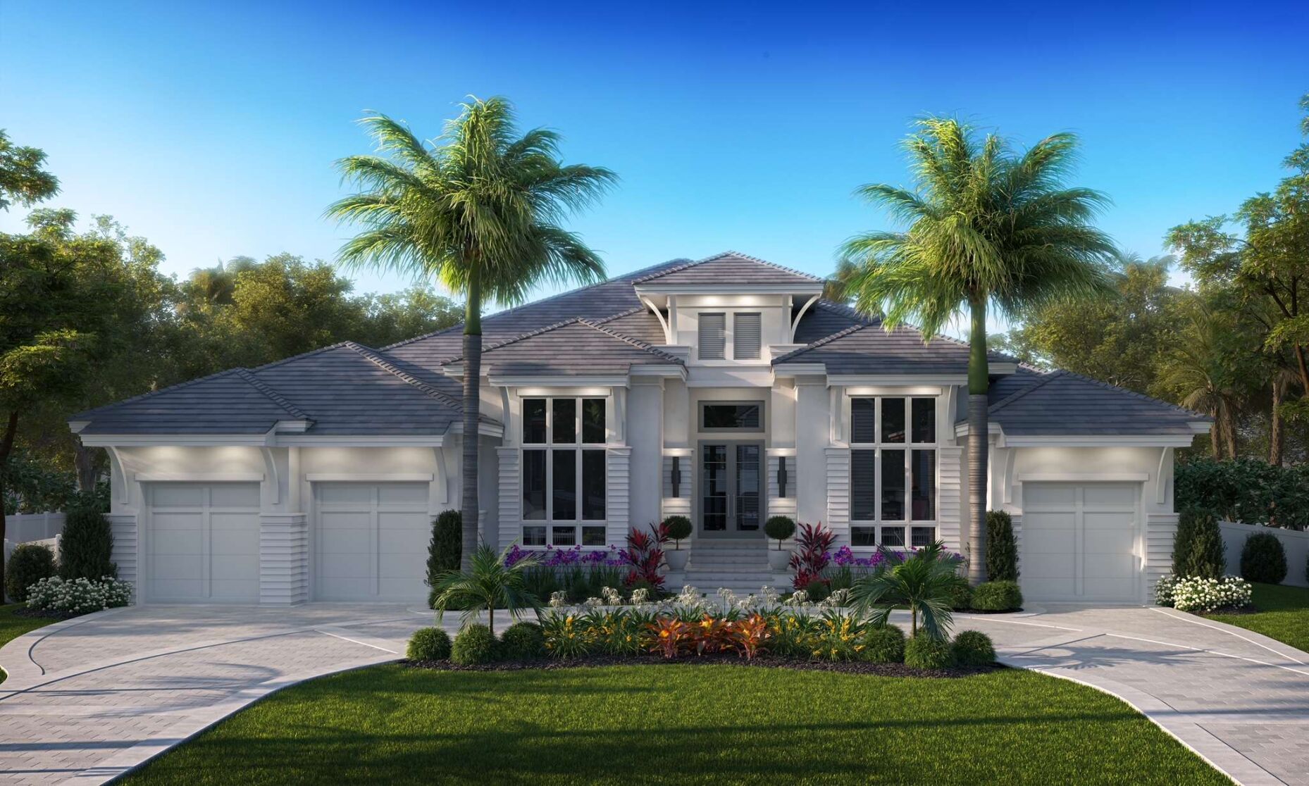 3000 Leeward Lane (Front Elevation)